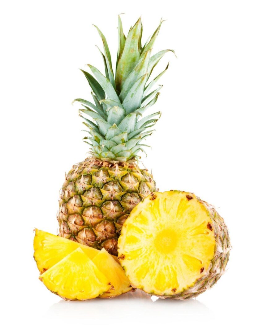 Pineapples sold in singles 2.05-3.00kg